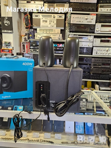 Компютърни колни с бас каса Logitech 2.1 Z625 POWERFUL THX SOUND Пълен комплект, само са тествани., снимка 11 - Тонколони - 53285723