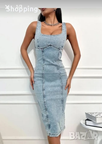 Дънкова рокля 