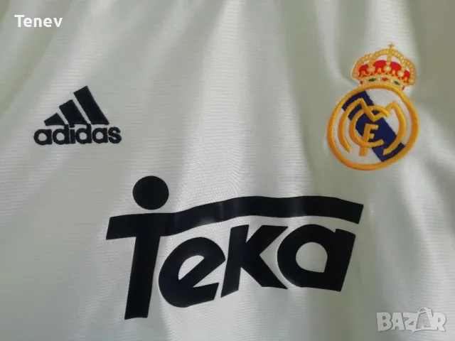 Real Madrid Adidas 1998/1999/2000 оригинална тениска фланелка Реал Мадрид , снимка 5 - Тениски - 50042886