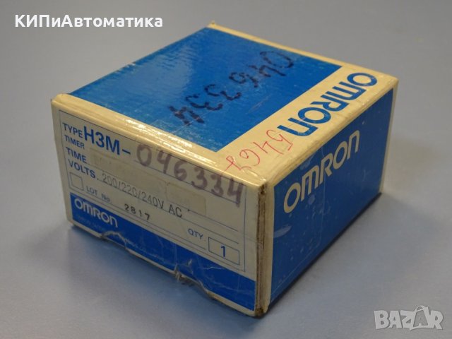 реле време Omron H3M-D solid state timer 0-1 min, снимка 11 - Резервни части за машини - 42539683