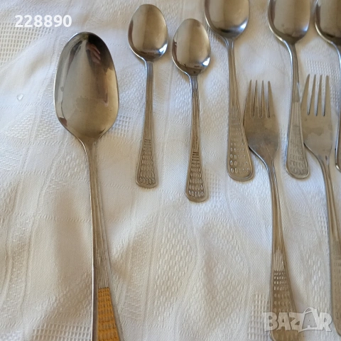 Вилици и лъжици П.Денев, снимка 12 - Прибори за хранене, готвене и сервиране - 53050735
