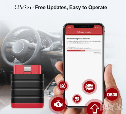 THINKCAR Thinkdiag mini с ДОЖИВОТНИ ъпдейти!!!, снимка 3 - Аксесоари и консумативи - 39153290