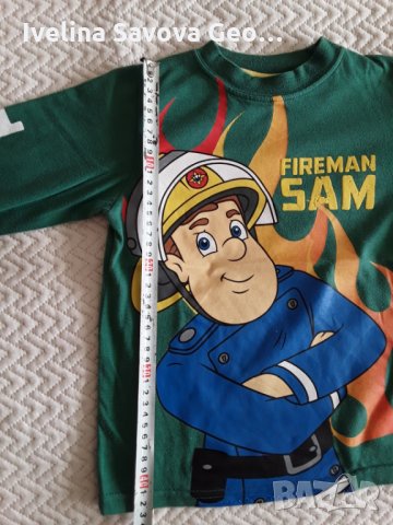 Детска  блузка  с картинка fireman, р--р 116,за 5-6год.момче., снимка 2 - Детски Блузи и туники - 31951660
