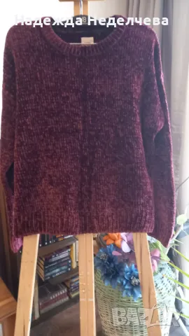 Дамски пуловер, снимка 3 - Блузи с дълъг ръкав и пуловери - 48792093