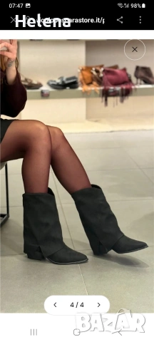 Модерни нови дамски ботуши размер 38, снимка 2 - Маратонки - 54011864