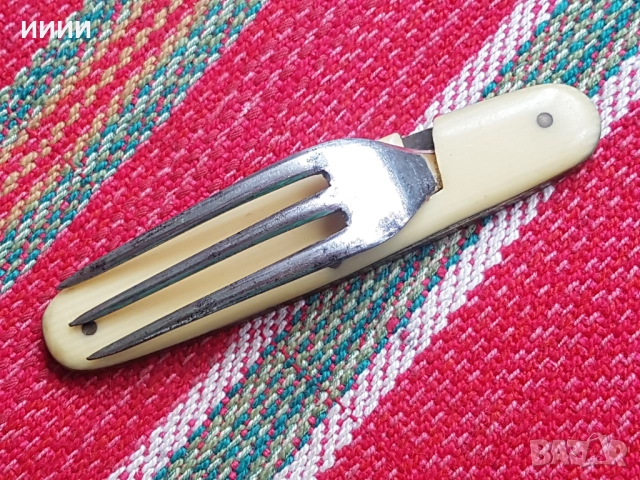 Вилица сгъваема слонова кост 