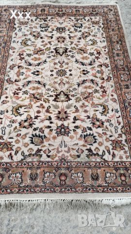 Ръчно тъкан вълнен Ирански килим., снимка 3 - Килими - 44340411