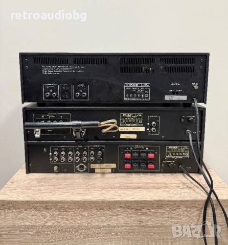 🔊Ретро аудио сет - система FISHER - дек, усилвател, тунер и тонколони🔊, снимка 8 - Аудиосистеми - 52943901