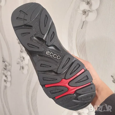 ECCO кожени ежедневни / туристически обувки номер 42 , снимка 3 - Ежедневни обувки - 47879830