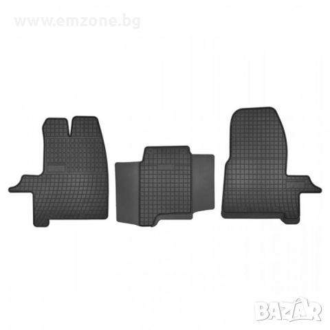 Комплект Гумени Стелки 3 части Frogum за FORD TRANSIT III 2000 - 2013/Custom 2012+