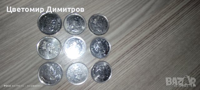 Монети 25 цента Канада , снимка 4 - Нумизматика и бонистика - 42413219