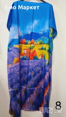 Изкуство и стил: Дамска арт туника за елегантния ви външен вид, снимка 9 - Туники - 49411448