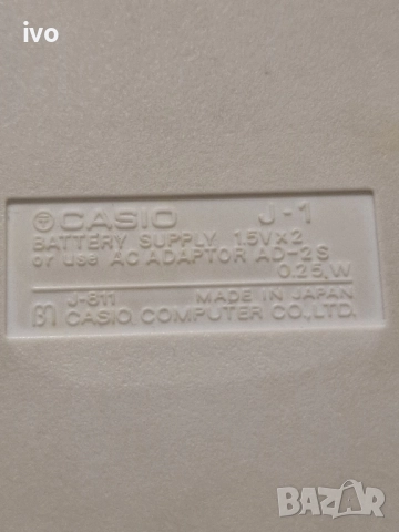 casio j-1, снимка 7 - Друга електроника - 51785549