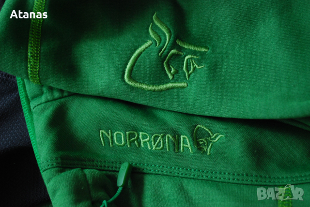 Norrona техничен полар поларено яке Мъжко XL горнище Polartec качулка bergans dynafit patagonia, снимка 8 - Спортни дрехи, екипи - 44737102