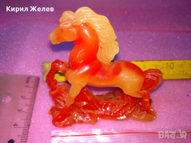 ПРЕКРАСНО КОНЧЕ ДЕКОРАТИВНА СТАТУЕТКА ФИГУРКА от ПОЛИРЕЗИН / СМОЛА 42853