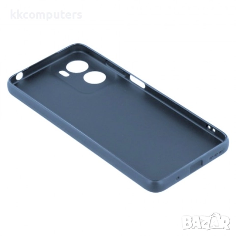 Силиконов кейс iPaky матиран и Протектор За Motorola Moto G05/E15, Тъмносин, снимка 3 - Калъфи, кейсове - 51931739