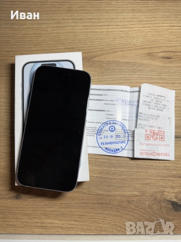 iPhone 15 128Gb Blue Гаранционен, снимка 3 - Apple iPhone - 55730159