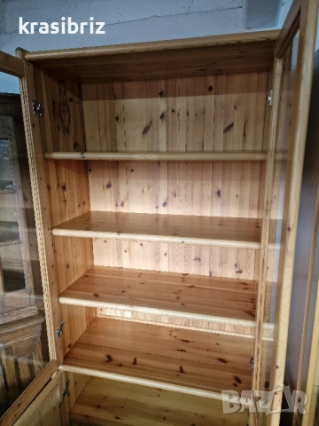 Масивна Витрина -внос от Германия!, снимка 3 - Секции и витрини - 52444400