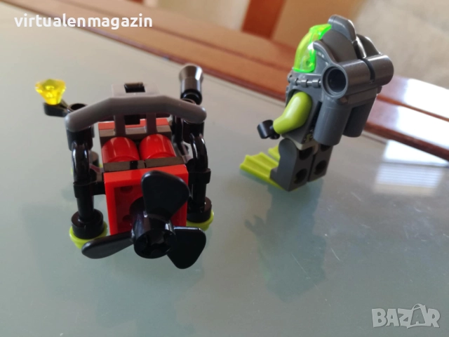 Конструктори Лего подводници - LEGO Alpha Team 4792 и Atlantis 30042, снимка 11 - Конструктори - 50157043