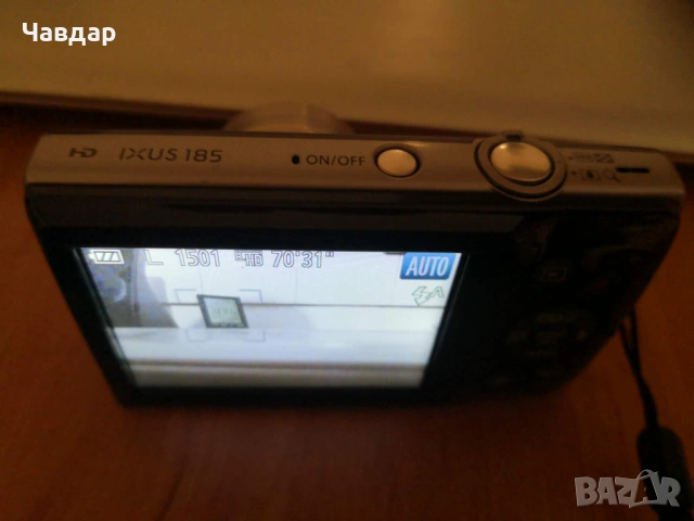 Фотоапарат Canon ixus 185, снимка 3 - Фотоапарати - 32363910