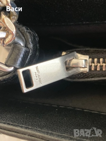 Yves Saint Laurent YSL чанта естествена кожа, снимка 6 - Чанти - 51633728