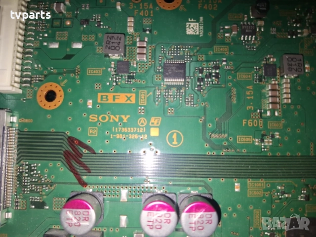 Sony 49XF8096 мейнборд 1-981-326-12 100% работещ, снимка 2 - Части и Платки - 56297149