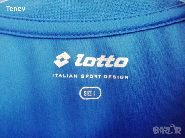 Lotto оригинална мъжка тениска фланелка L , снимка 3 - Тениски - 37589222