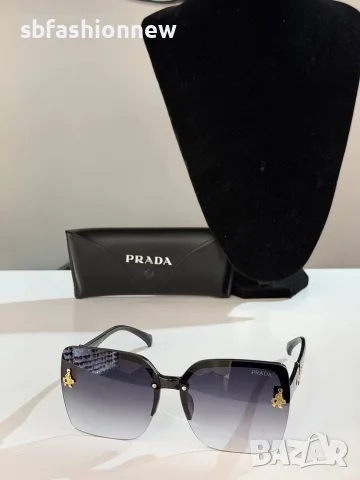 Prada очила с лого, снимка 5 - Слънчеви и диоптрични очила - 55771821