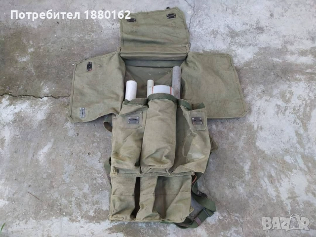 Брезентова раница за РПГ/СПГ, снимка 2 - Антикварни и старинни предмети - 52220347