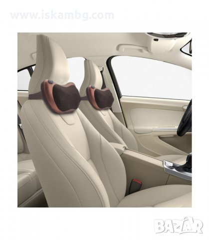 МАСАЖНА ВЪЗГЛАВНИЦА МАСАЖОР, МАГНИТНА 4 ТОЧКОВА - код 2468, снимка 4 - Масажори - 33940124