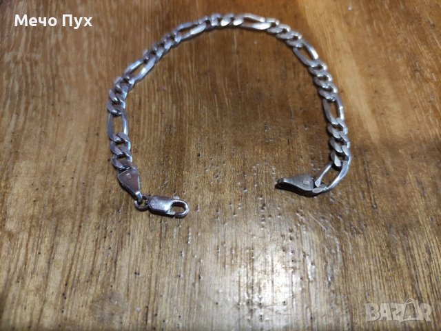 Сребърна гривна Картие-масивна (10)