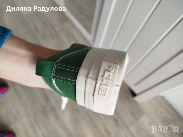 Зелени кецове - 38.5 номер, снимка 16 - Дамски ежедневни обувки - 54201465