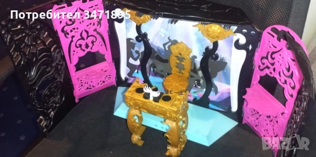 Диско парти-пулт за кукли Monster High Disco Dance Club, снимка 4 - Кукли - 53126993