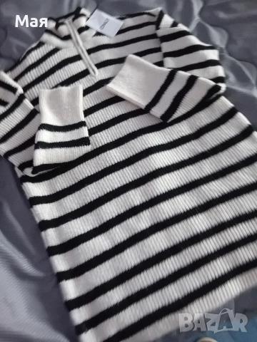 Нов,дълъг блузон"Only", снимка 4 - Блузи с дълъг ръкав и пуловери - 52662513