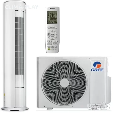 Колонен климатик Gree - GVH24AKXF-K6DNC8A  WiFi, 24 000 BTU, Клас A++, снимка 1
