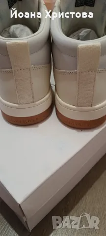 Calvin Klein бели дамски кецове, 36 н., снимка 6 - Маратонки - 48345107
