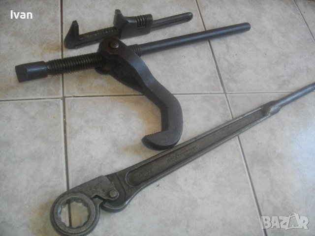 GEDORE-Развижен Гаечен Ключ/WALTER-Камионаджийски Ключ 36 р-р Звезда/Ключ Чупеща Глава 645мм-Немски, снимка 2 - Ключове - 37172757