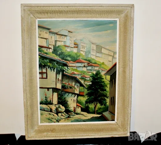 Стара картина В.Търново, снимка 4 - Картини - 48524211