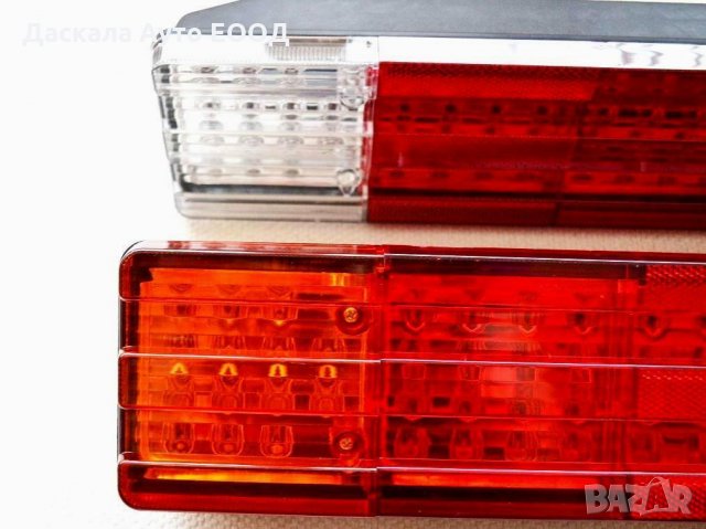 1 бр. ЛЕД LED Диодни стопове Мерцедес Mercedes 4секции , 12-24V , снимка 3 - Аксесоари и консумативи - 35490359
