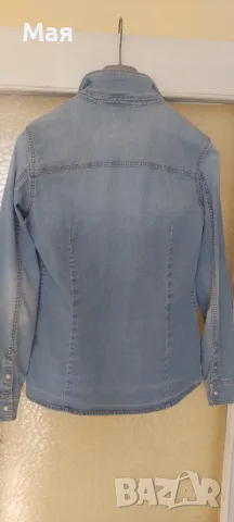 Дамска дънкова риза Esprit, снимка 10 - Ризи - 56348049