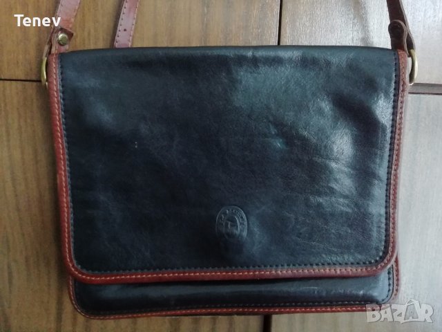 La Moda Design Vintage естествена кожа дамска чантичка винтидж 