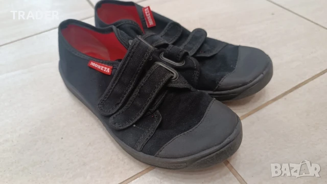 детски пантофи маратонки сникърси черни Moneta, снимка 4 - Детски пантофи - 33561644