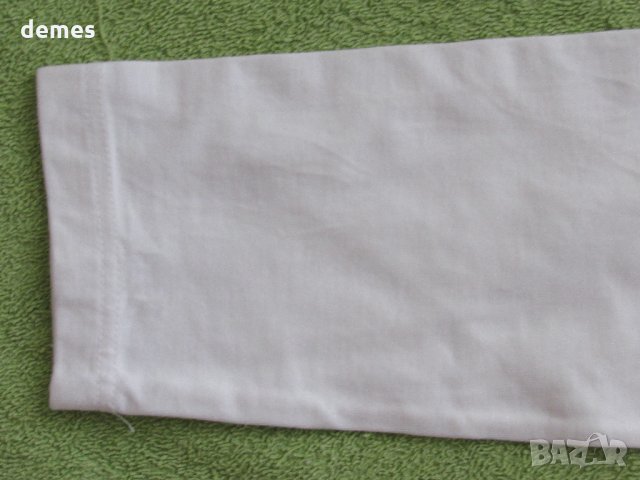  Бял дамски корсаж с дълъг ръкав, нов, размер М, снимка 5 - Корсети, бюстиета, топове - 31204800