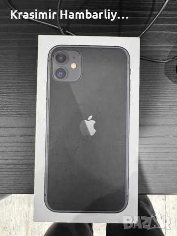 Телефон Iphone 11 черен 64 гб, снимка 2 - Apple iPhone - 52419757