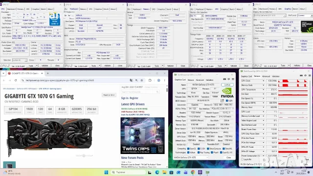 1080p Геймърски Компютър | i7-4790K | GTX 1070 8GB | 32GB RAM | SSD + HDD, снимка 11 - Геймърски - 55846953