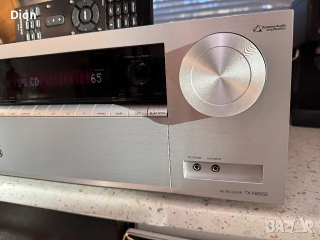 Като нов Onkyo TX-NR555, снимка 1 - Ресийвъри, усилватели, смесителни пултове - 48326558