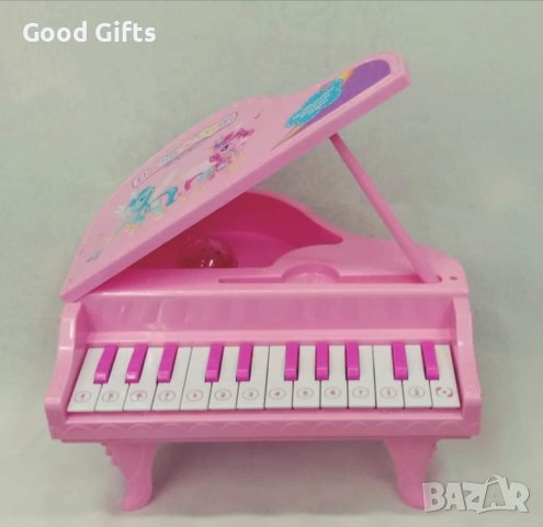 Детско пиано с Еднорози, снимка 3 - Музикални играчки - 42833282
