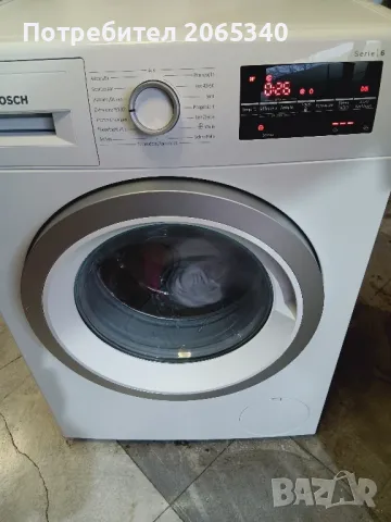 ПЕРАЛНЯ BOSCH 6 SERIES i-DOS 9 КГ А+++, снимка 2 - Перални - 48790513