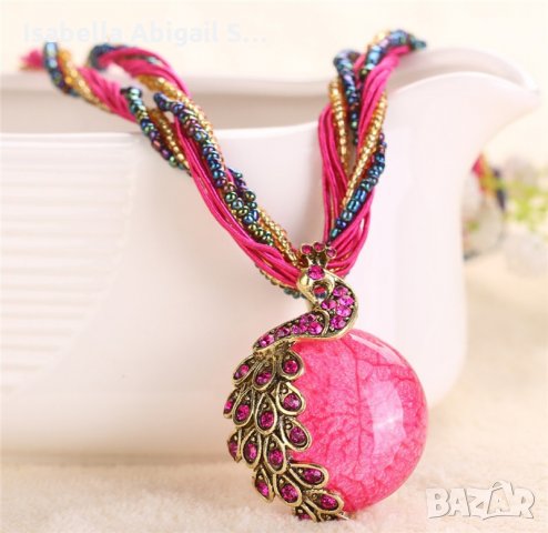 Изящни колиета в бохемски стил, снимка 2 - Колиета, медальони, синджири - 30775901