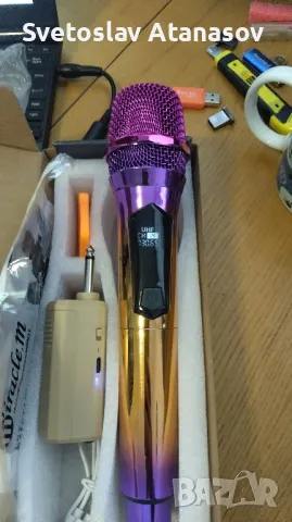 Безжичен микрофон , снимка 1